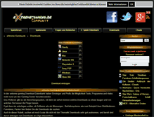 Tablet Screenshot of downloads.extreme-gaming.de