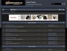 Tablet Screenshot of forum.extreme-gaming.us